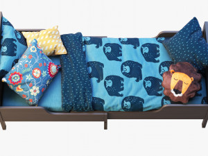 ikea sundvik bed 1 3D Model