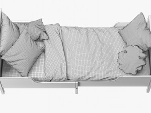 ikea sundvik bed 1 3D Model