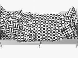 ikea sundvik bed 1 3D Model