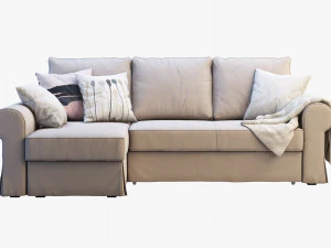 ikea backabro 2 2 sofas 3D Model