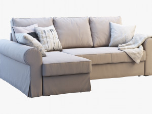 ikea backabro 2 2 sofas 3D Model