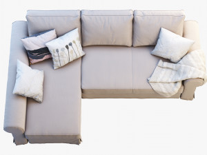 ikea backabro 2 2 sofas 3D Model