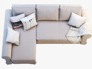 ikea backabro 2 2 sofas 3D Model
