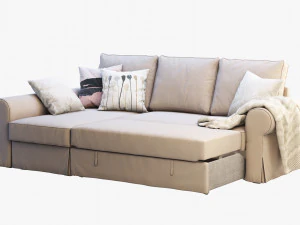ikea backabro 2 2 sofas 3D Model