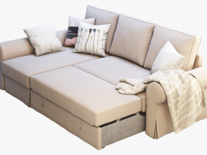 ikea backabro 2 2 sofas 3D Model
