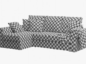 ikea backabro 2 2 sofas 3D Model