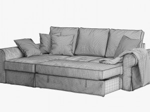 ikea backabro 2 2 sofas 3D Model