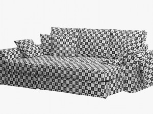 ikea backabro 2 2 sofas 3D Model