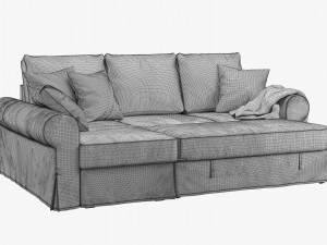ikea backabro 2 2 sofas 3D Model