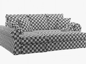 ikea backabro 2 2 sofas 3D Model
