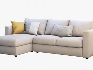ikea vimle 2 options 3D Model
