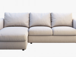ikea vimle 2 options 3D Model