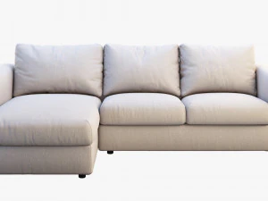 ikea vimle 2 options 3D Model