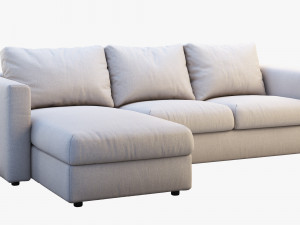 ikea vimle 2 options 3D Model