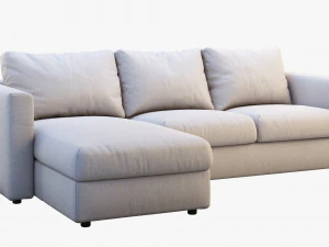 ikea vimle 2 options 3D Model
