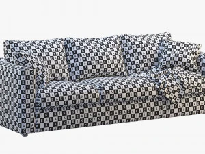 ikea vimle 2 options 3D Model