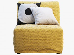 ikea lycksele chair-bed 3D Model