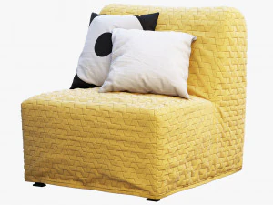 ikea lycksele chair-bed 3D Model