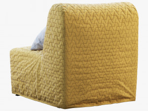 ikea lycksele chair-bed 3D मॉडल