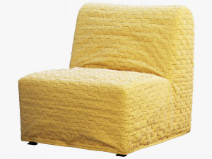 ikea lycksele chair-bed 3D मॉडल