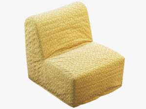 ikea lycksele chair-bed 3D मॉडल