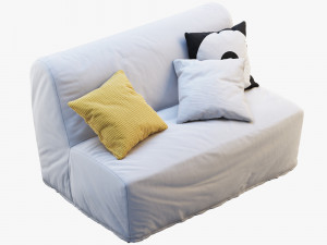 ikea lycksele sofa 3D Модель