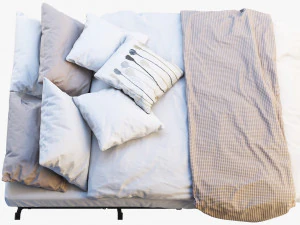 ikea lycksele sofa-bed 3D Model