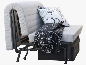 ikea lycksele sofa-bed frame 3D Model