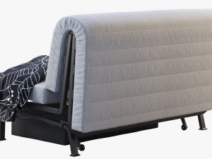 ikea lycksele sofa-bed frame 3D Model