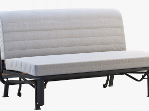 ikea lycksele sofa-bed frame 3D Model