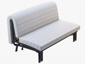 ikea lycksele sofa-bed frame 3D Model