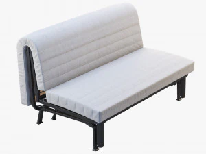 ikea lycksele sofa-bed frame 3D Model