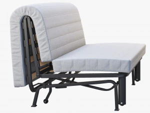 ikea lycksele sofa-bed frame 3D Model