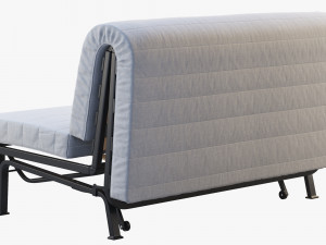 ikea lycksele sofa-bed frame 3D Model