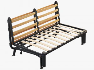 ikea lycksele sofa-bed frame 3D Model