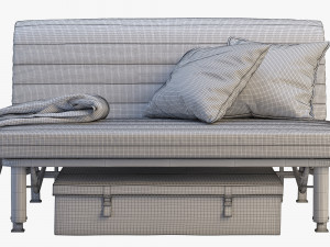 ikea lycksele sofa-bed frame 3D Model