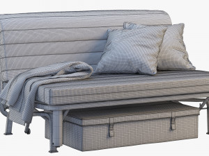 ikea lycksele sofa-bed frame 3D Model
