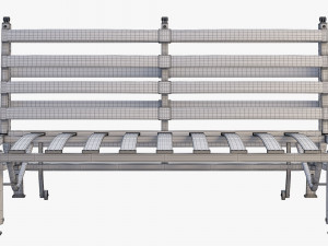 ikea lycksele sofa-bed frame 3D Model