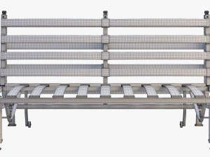 ikea lycksele sofa-bed frame 3D Model