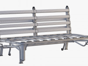 ikea lycksele sofa-bed frame 3D Model