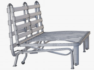 ikea lycksele sofa-bed frame 3D Model
