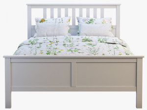 ikea hemnes bed 4 3D मॉडल