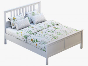 ikea hemnes bed 4 3D Model