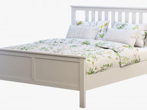 ikea hemnes bed 4 3D Model
