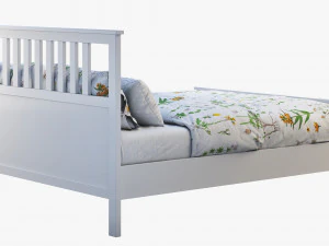 ikea hemnes bed 4 3D Model
