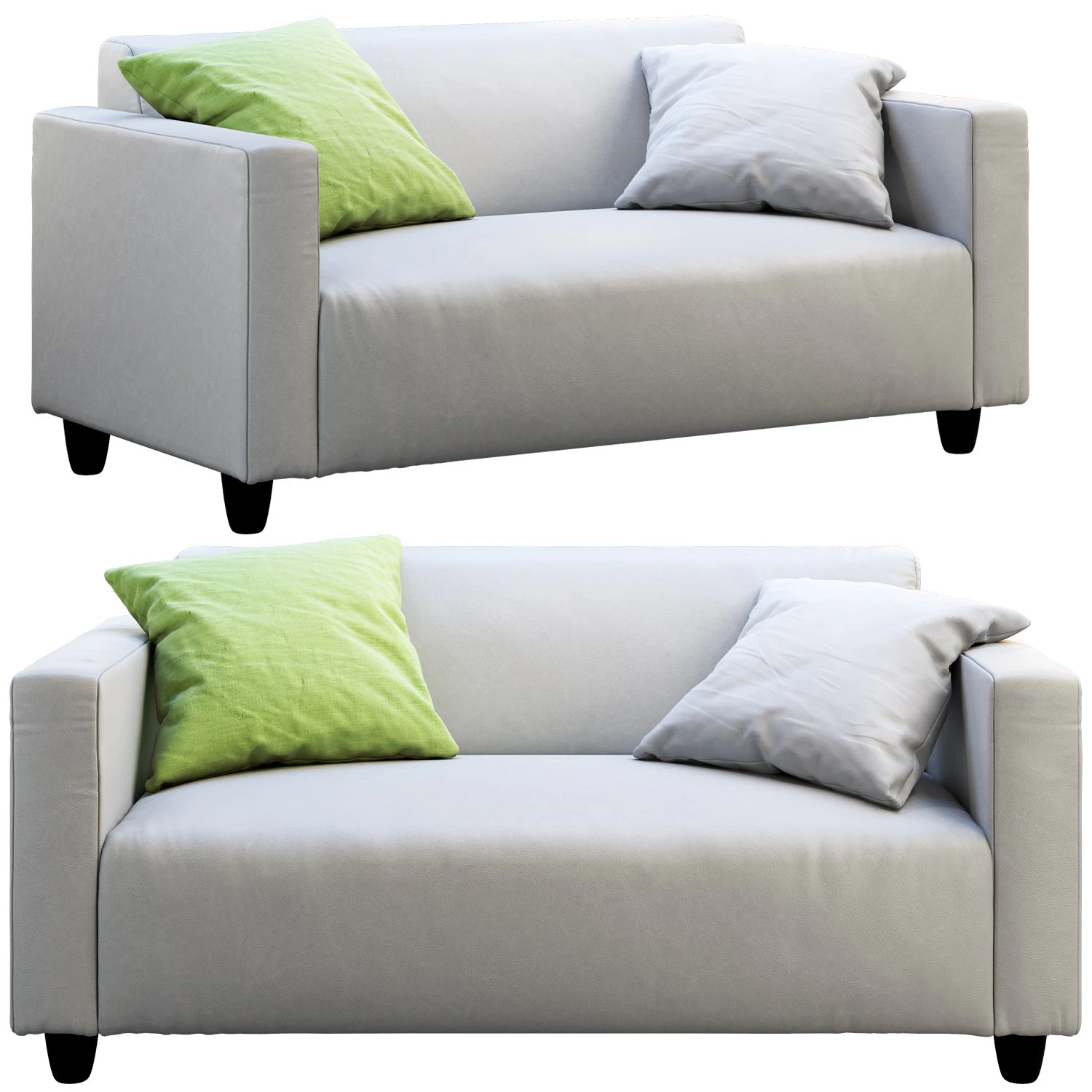 ikea klubu sofa 3D Model .c4d .max .obj .3ds .fbx .stl .blend