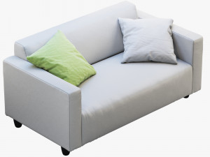 ikea klubu sofa Modelo 3D