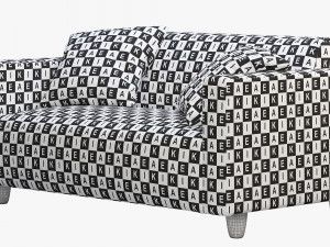 ikea klubu sofa Modelo 3D