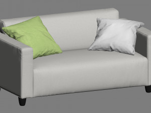ikea klubu sofa Modelo 3D