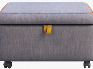 ikea slakt storage seat section 3D 模型